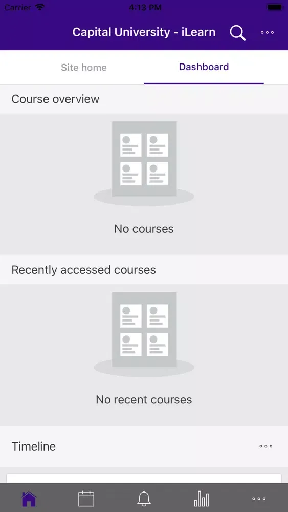 Capturas de tela do Capital University - iLearn