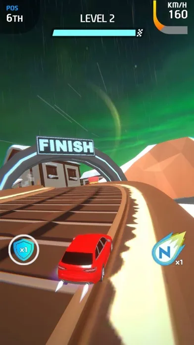 Capturas de tela do Turbo Thrust 3D