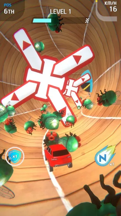 Capturas de tela do Turbo Thrust 3D