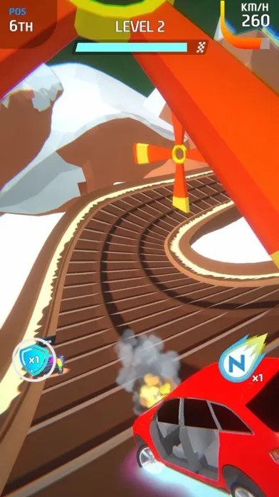 Capturas de tela do Turbo Thrust 3D