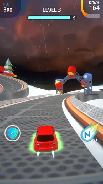 Capturas de tela do Turbo Thrust 3D