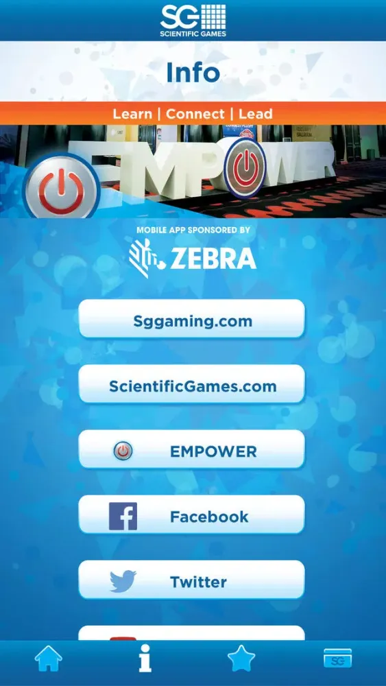ภาพหน้าจอของ SG Empower