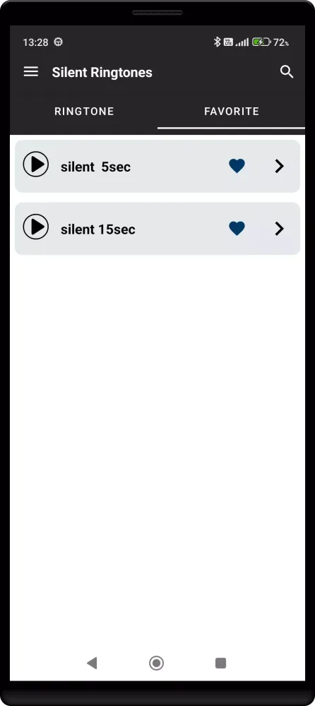Silent Ringtones应用截图