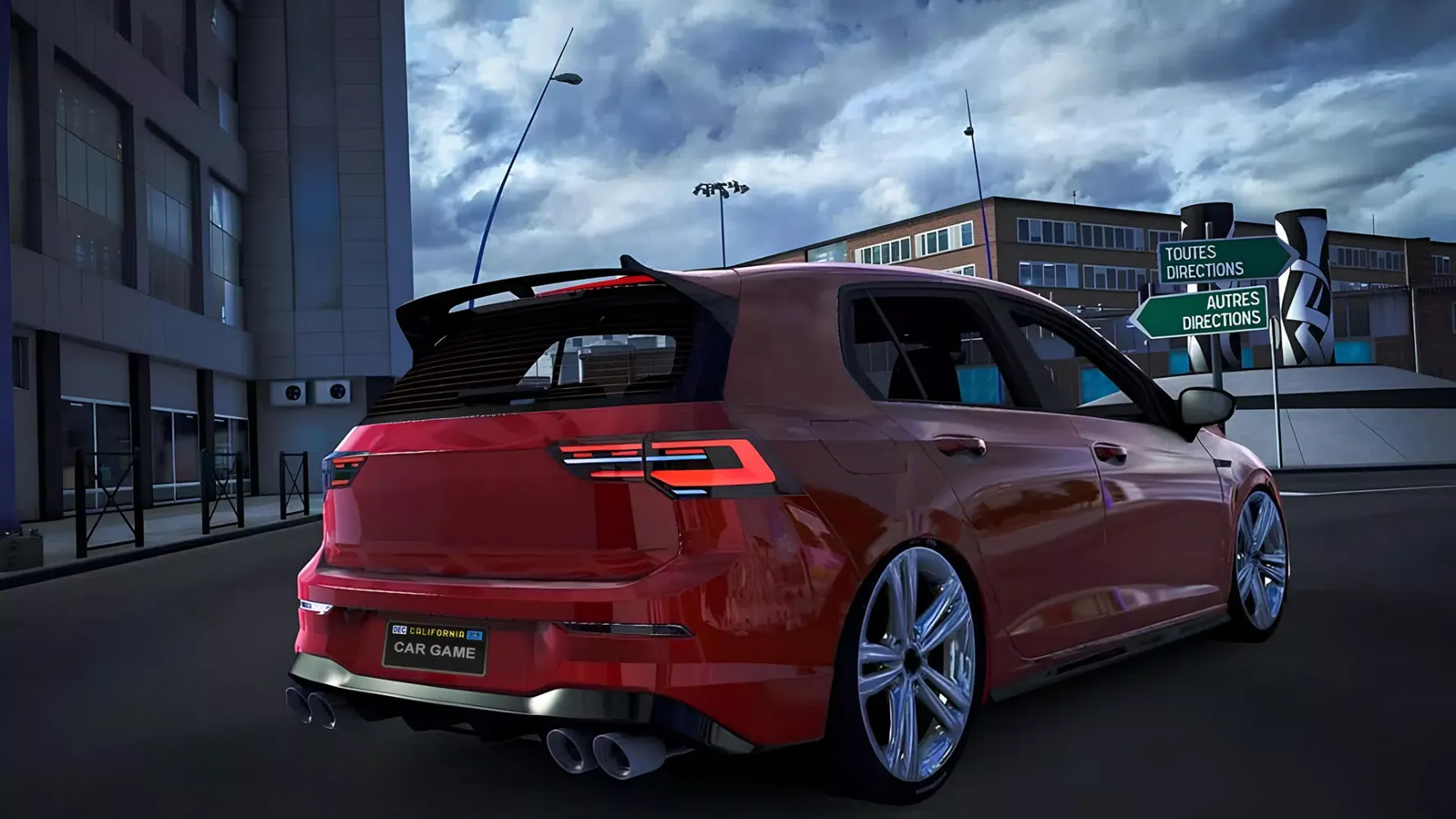 Golf GTI Car Parking Games Screenshots
