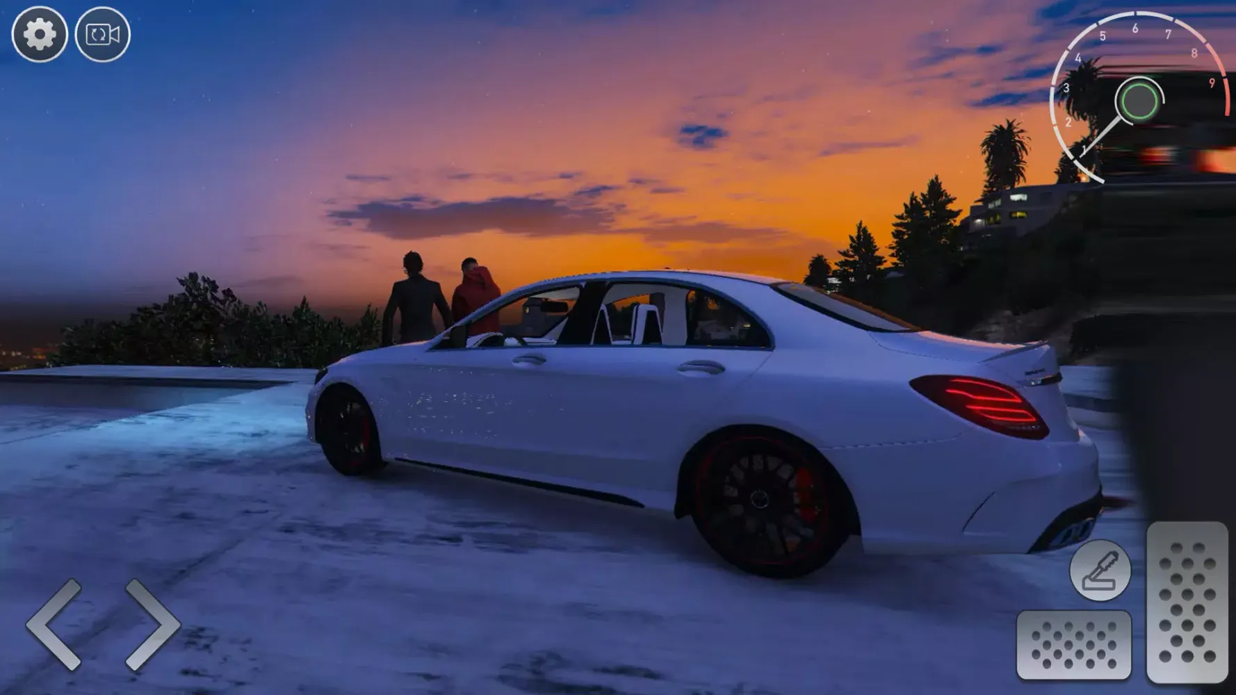 Capturas de tela do E500 AMG Car Parking Simulator