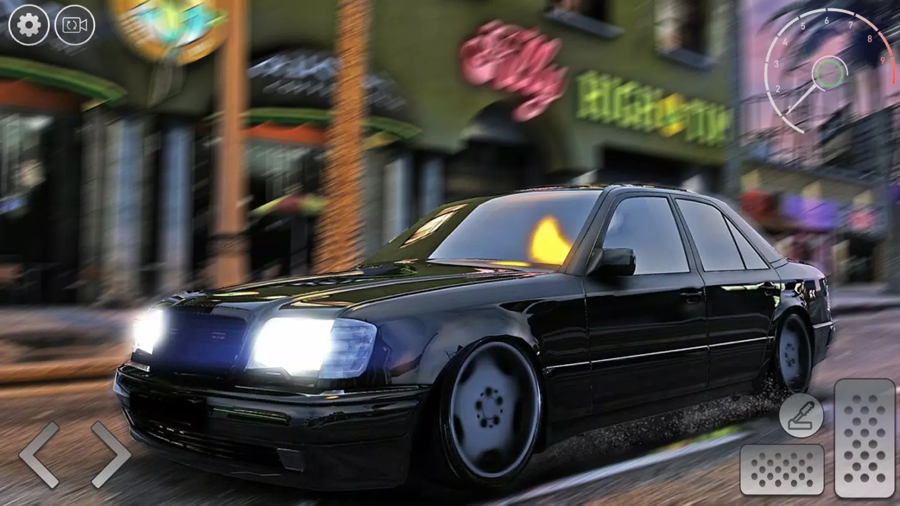 Capturas de tela do E500 AMG Car Parking Simulator