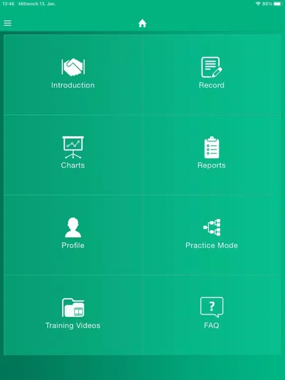 ภาพหน้าจอของ HAT Hygiene Audit Tool iPad 