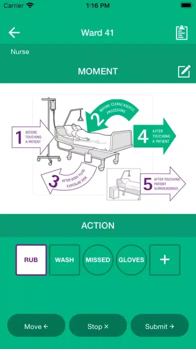 ภาพหน้าจอของ HAT Hygiene Audit Tool