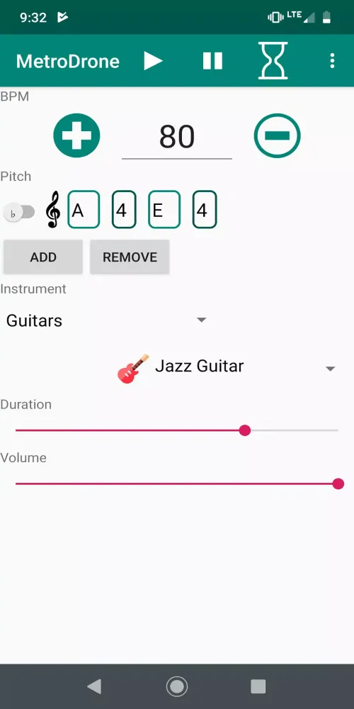 Tempo Tune Screenshots