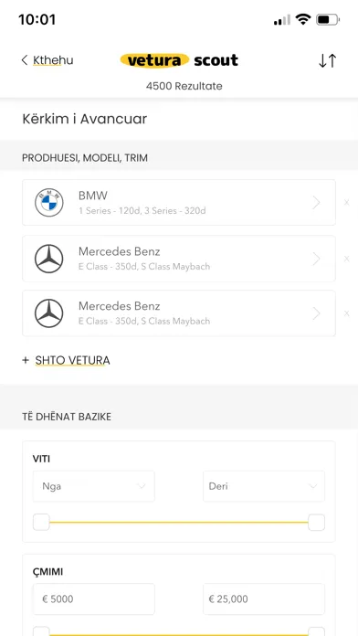 ภาพหน้าจอของ VeturaScout