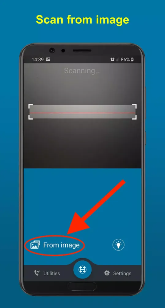 Scan recharge cards - BBScan应用截图