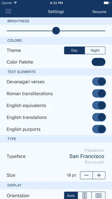 Capturas de pantalla de Bhagavad-gita As It Is