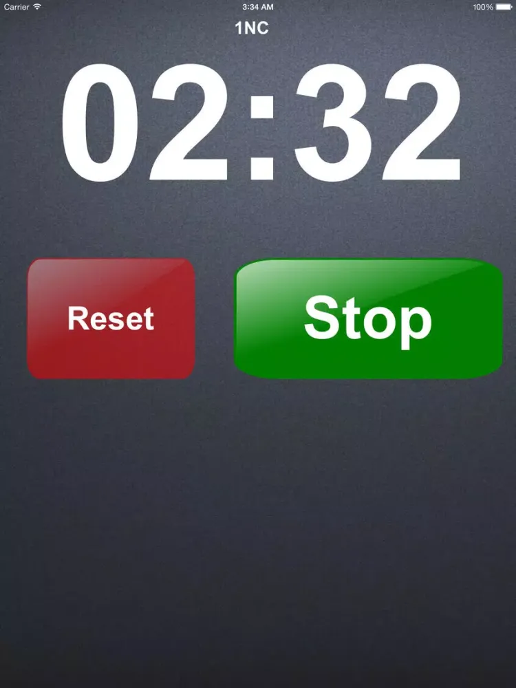 Tangkapan skrin BigBen Timer iPad 