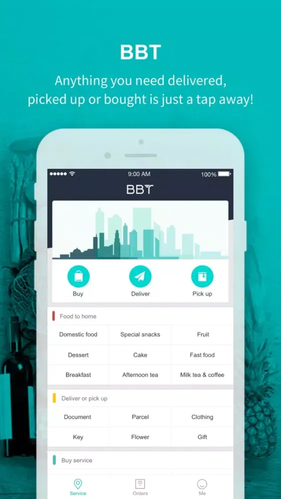 BBT - Provide express delivery & purchase services應用截圖