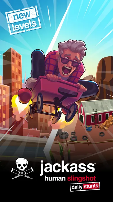 Tangkapan layar Jackass Human Slingshot
