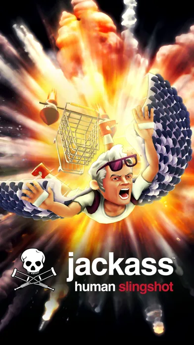 Tangkapan layar Jackass Human Slingshot
