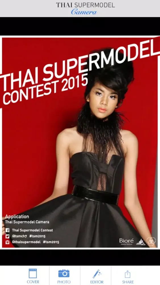 Capturas de tela do Thai Supermodel Camera