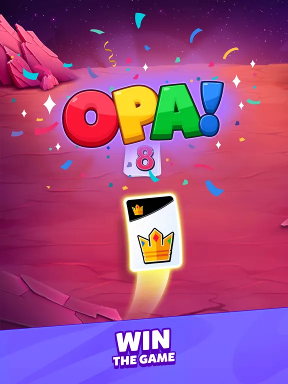 OPA! - Family Card Game iPad 应用截图