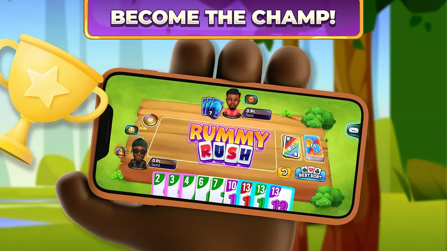 Zrzuty ekranu Rummy Rush