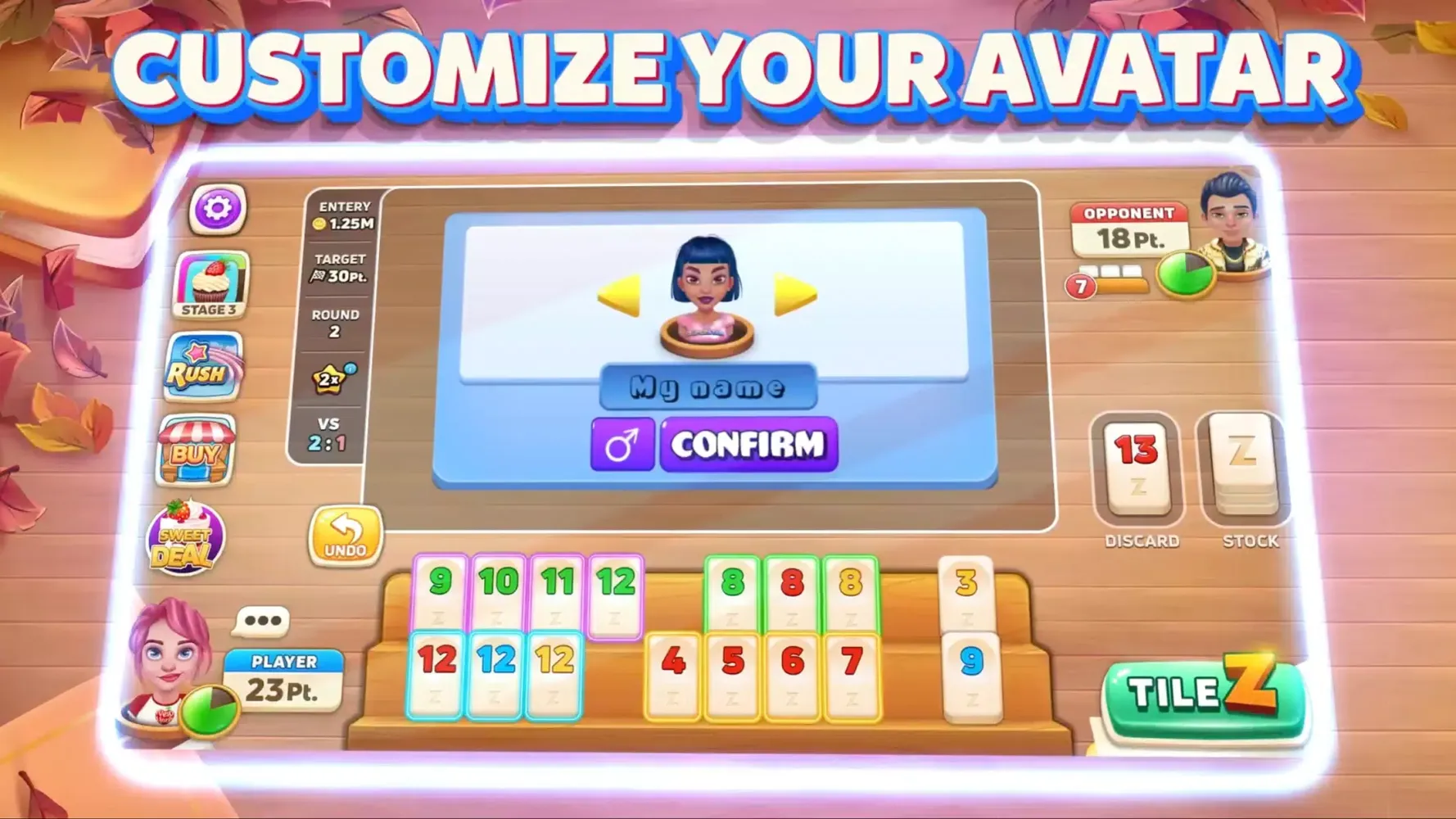 Capturas de tela do Tilez™ - Fun Family Game