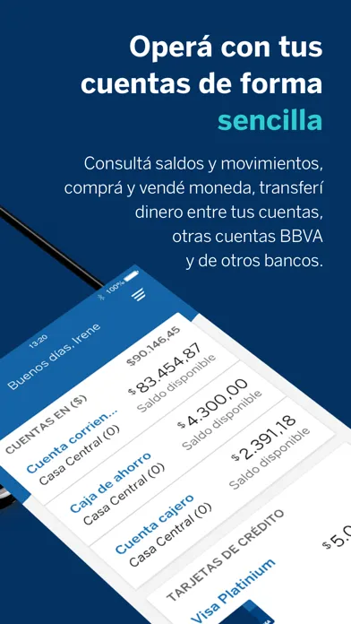 Скриншоты BBVA Uruguay