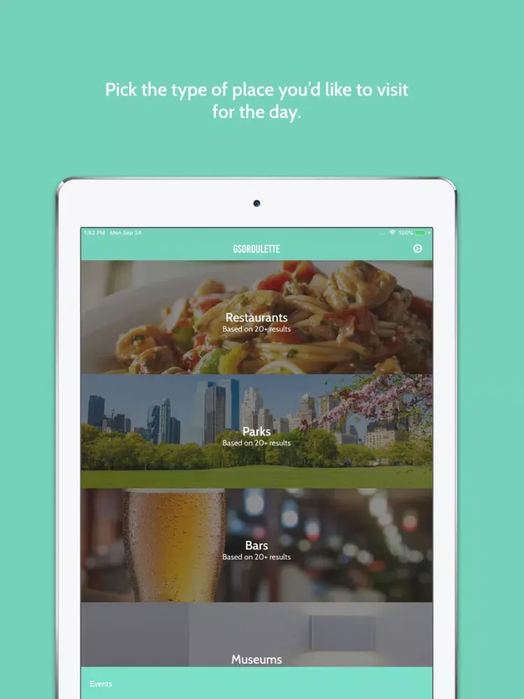 GSORoulette iPad  Screenshots