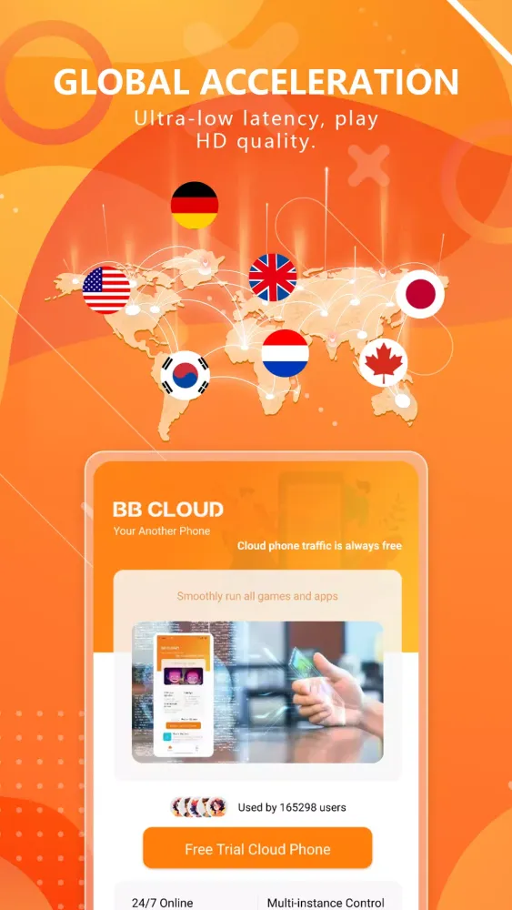 BB Cloud- Android Cloud Phone Ekran Görüntüleri