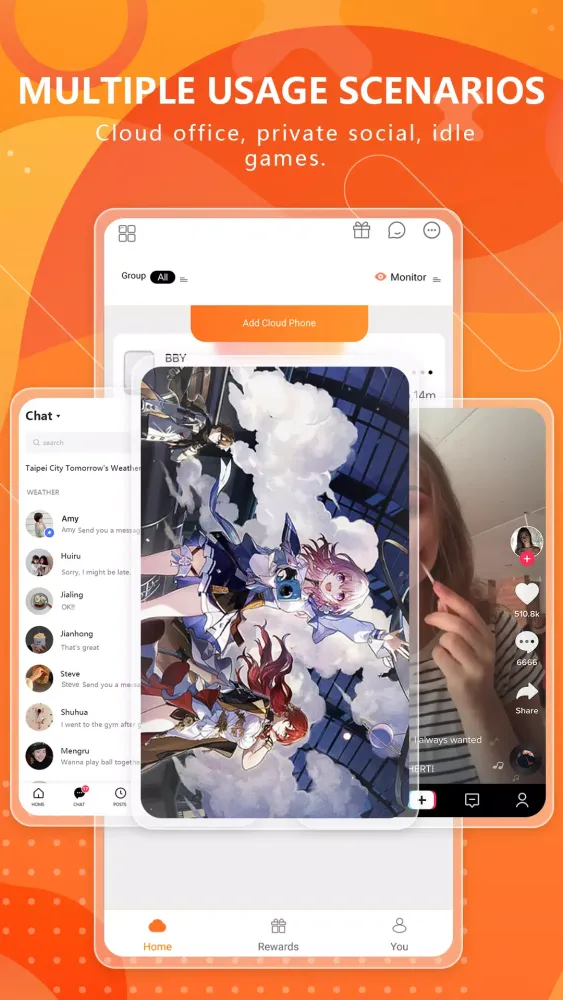 BB Cloud- Android Cloud Phone Ekran Görüntüleri