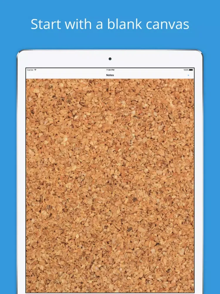 Corkboardoo iPad  スクリーンショット