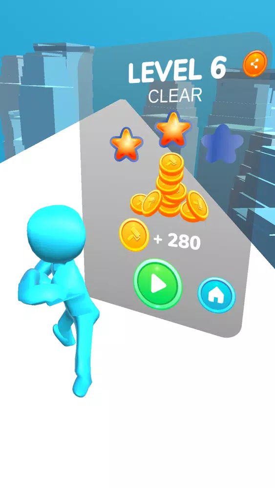 Tangkapan skrin Donut Jump 3D