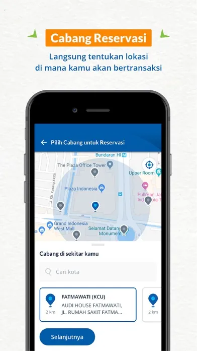 Screenshot di eBranch BCA