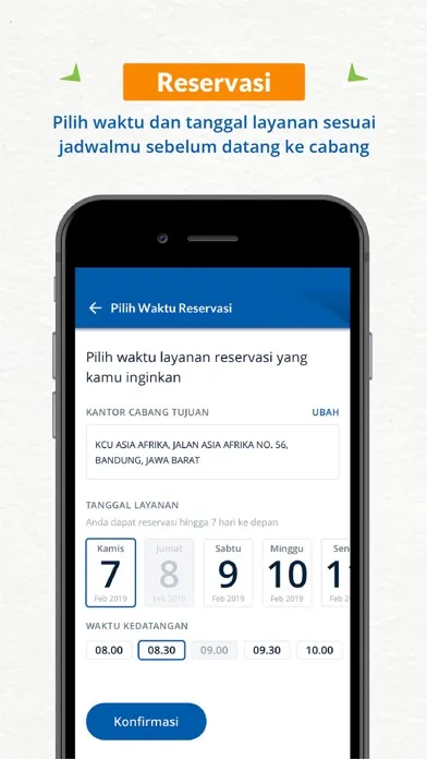 Screenshot di eBranch BCA