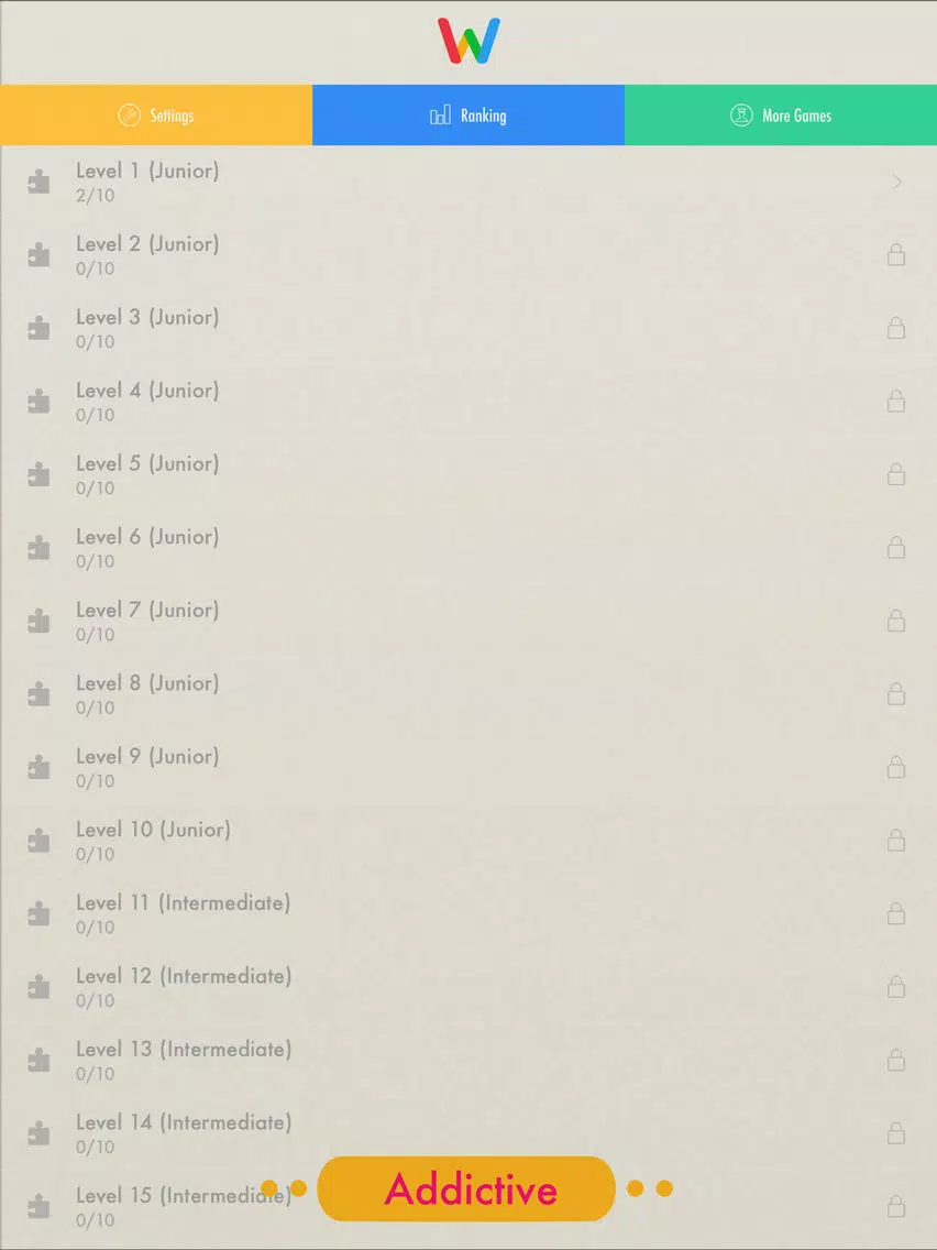 单词百分百 - 英语词汇达人养成之疯狂找词。 iPad  Screenshots