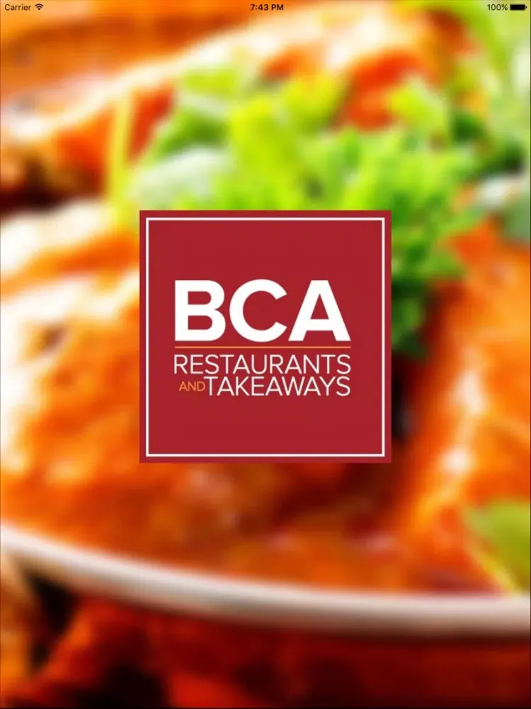 Tangkapan layar BCA Restaurants and Takeaways iPad 