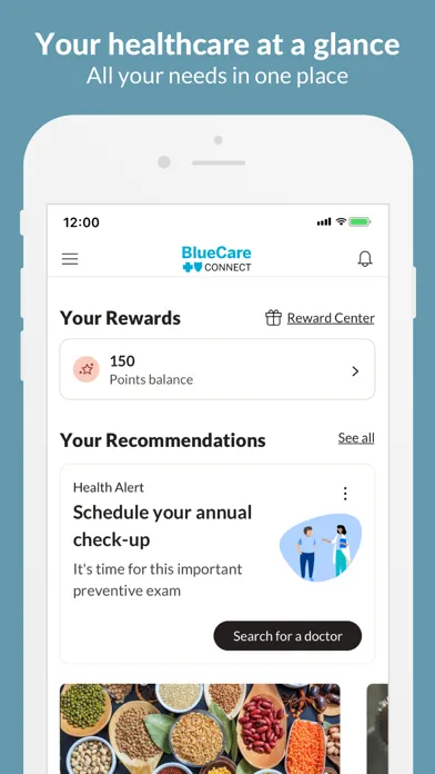 Capturas de pantalla de BlueCare Connect RI