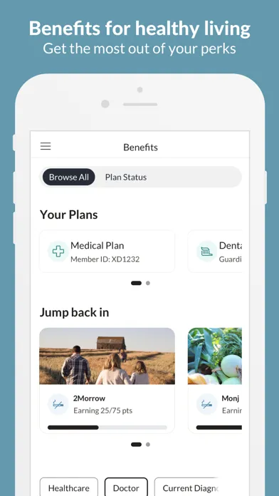 Capturas de pantalla de BlueCare Connect RI