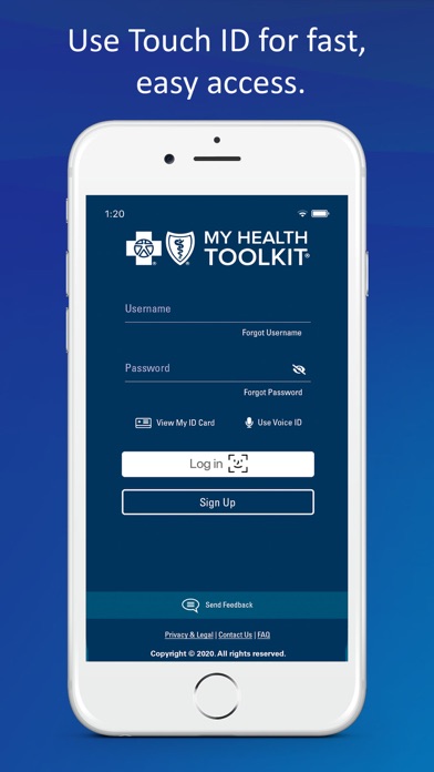 Capturas de pantalla de My Health Toolkit® for BCBS