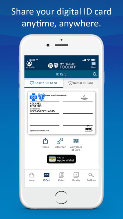 Capturas de pantalla de My Health Toolkit® for BCBS