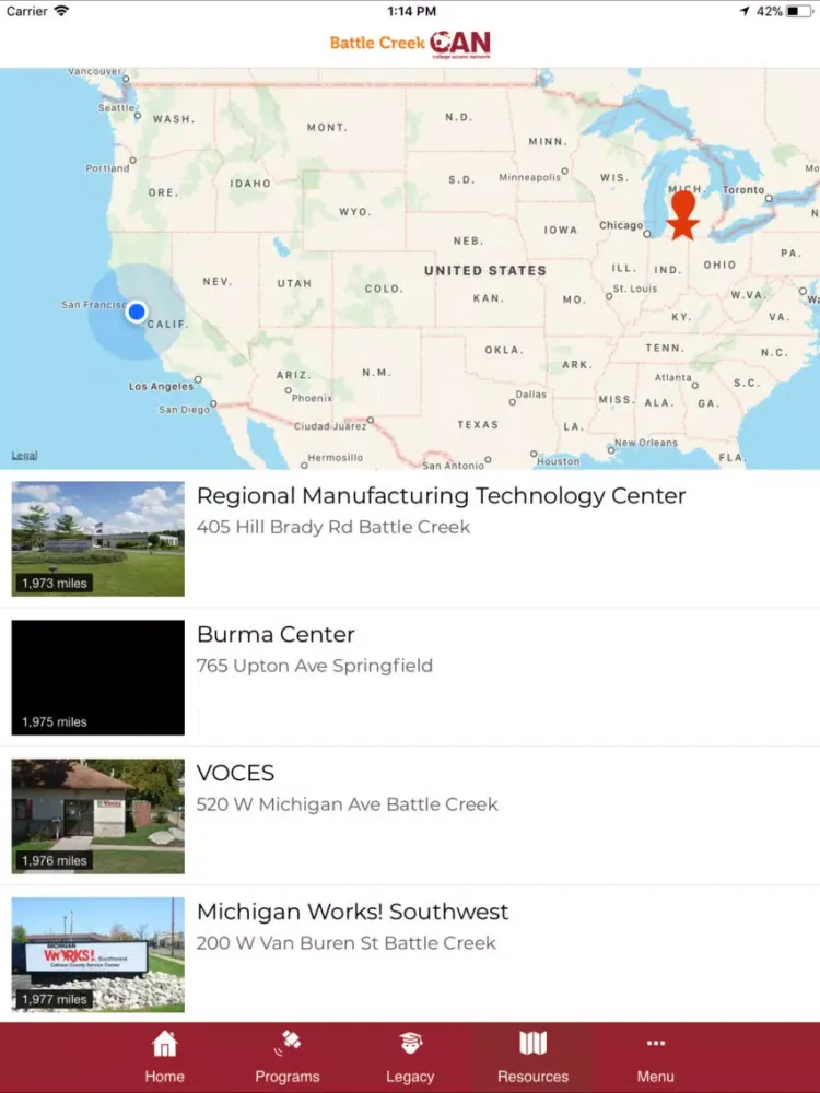 Battle Creek CAN iPad  سکرین شاٹس