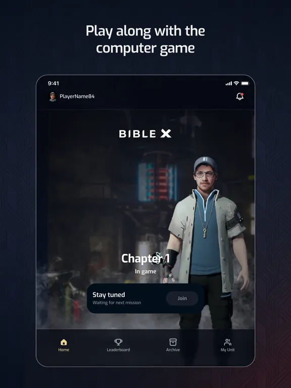 Bible X Game: Unit App iPad  Screenshots