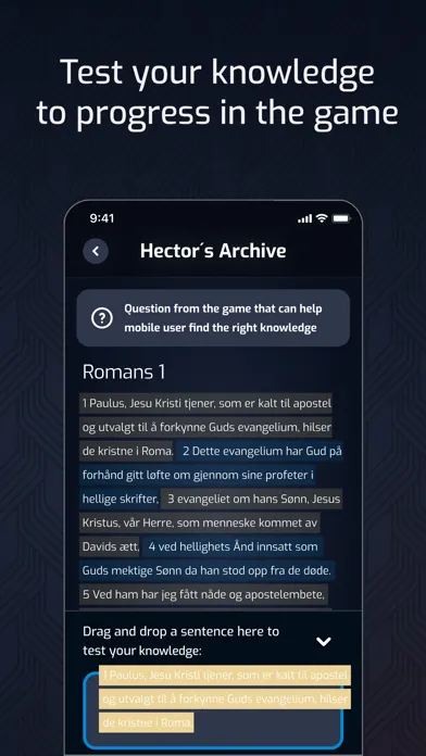 Bible X Game: Unit App Screenshots