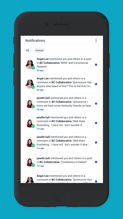 BC Collaborative Screenshots