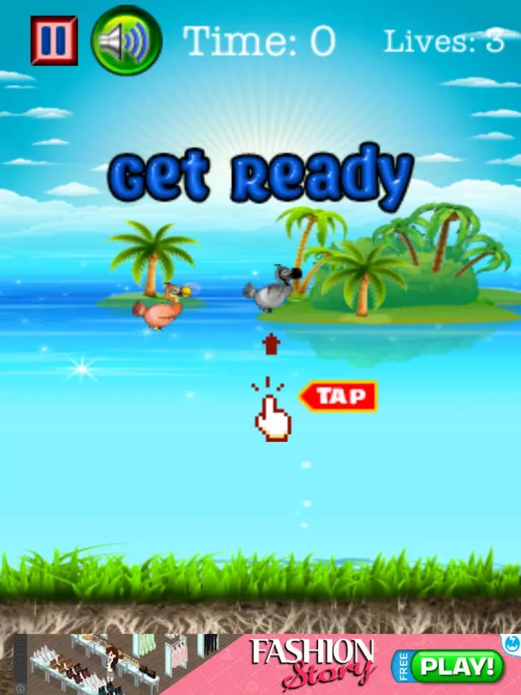 Capturas de pantalla de Dopey Dodo: A Fab Bird Smashing Sky Soaring Flapping Challenge iPad 