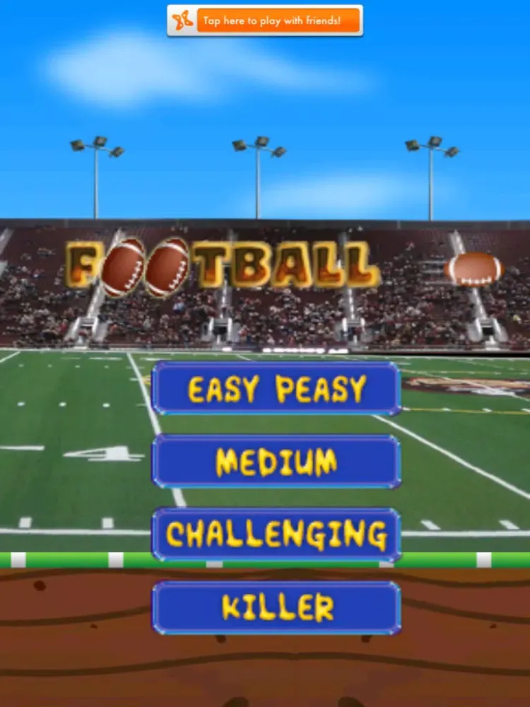 Capturas de tela do Football Dodge Goal Smash Mega Flyer iPad 