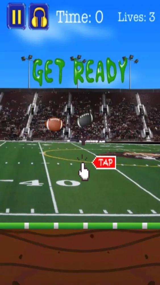 Capturas de tela do Football Dodge Goal Smash Mega Flyer