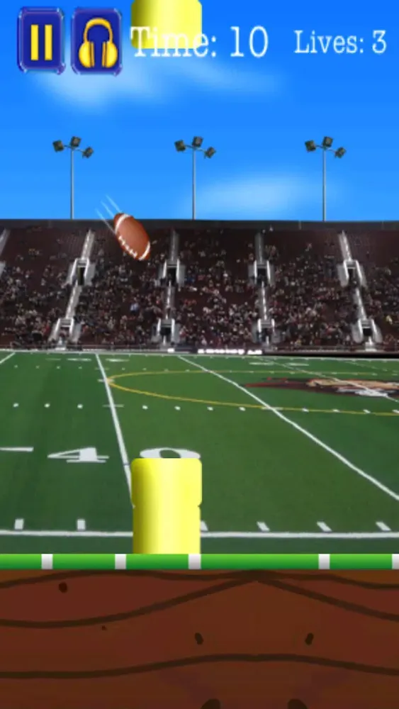 Capturas de tela do Football Dodge Goal Smash Mega Flyer