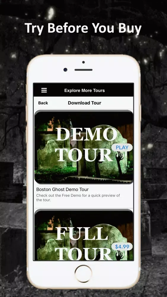 Скриншоты Boston Ghosts Audio Tour Guide