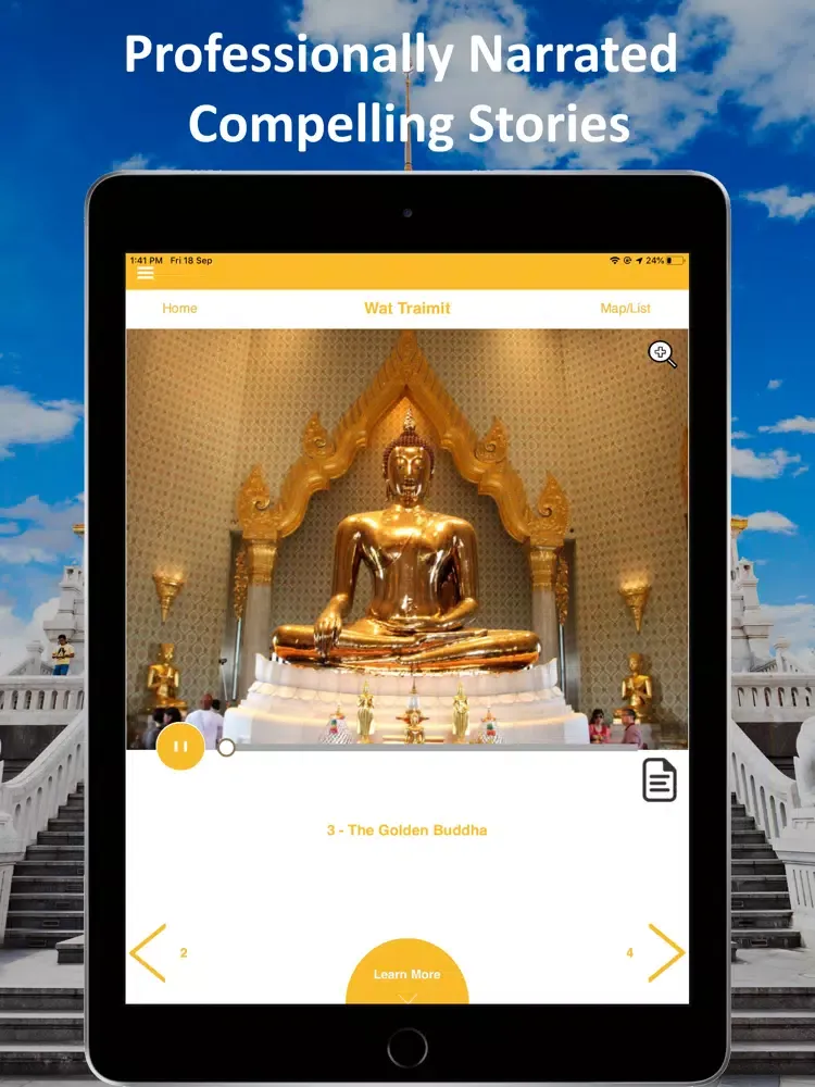 Golden Buddha Audio Tour Guide iPad  Ekran Görüntüleri