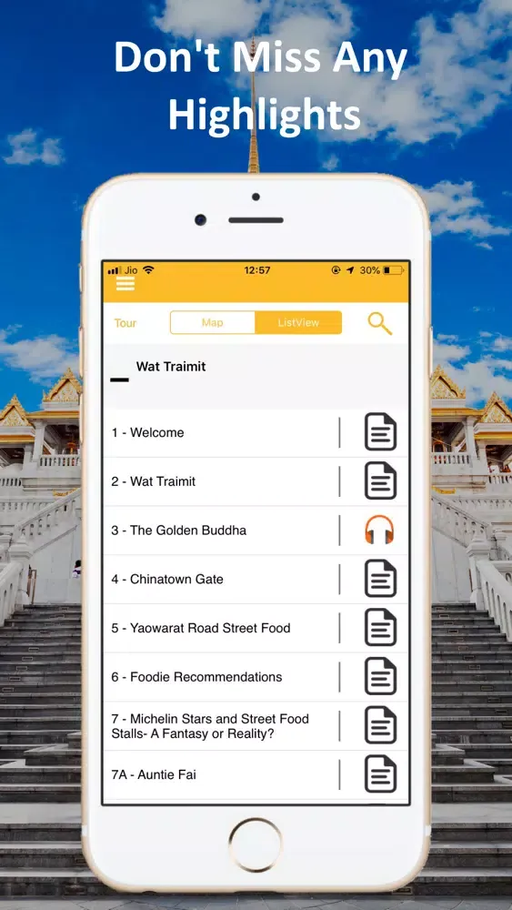 Golden Buddha Audio Tour Guide Ekran Görüntüleri