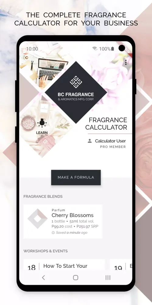 Fragrance Calculator by BC Fra应用截图